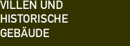 Villen und  historische  Geb&auml;ude