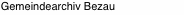 Gemeindearchiv Bezau